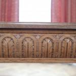 Starožitný rozkládací stůl dub, řezbovaný Starožitný rozkládací stůl dub, řezbovaný