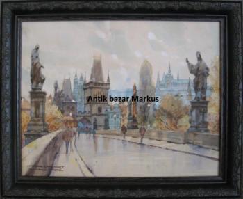 Schmidt Oskar : Praha - Na Karlově mostě Schmidt Oskar : Praha - Na Karlově mostě