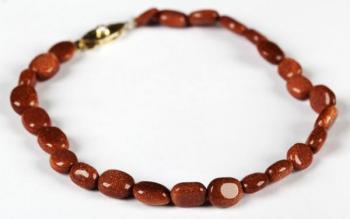 Náramek se zlatým uzávěrem,Aventurin Náramek se zlatým uzávěrem,Aventurin