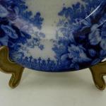 Dekorační modrý talíř  - A. Nowotny, Altrohlau  Dekorační modrý talíř  - A. Nowotny, Altrohlau