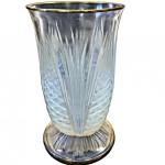 ART DECO OPÁLOVÁ VÁZA SE STŘÍBREM ZN. VERLYS ART DECO OPÁLOVÁ VÁZA SE STŘÍBREM ZN. VERLYS