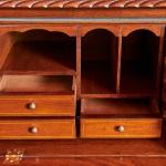 Starožitná Anglická knihovna se sekretářem  Starožitná Anglická knihovna se sekretářem