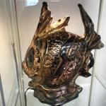 Keramická lampička ,ryba. Keramická lampička ,ryba.