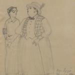 V Mariánských lázních - signatura nečitelná V Mariánských lázních - signatura nečitelná