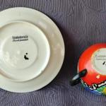 Šálek s podšálkem, ruční malba Šálek s podšálkem, ruční malba