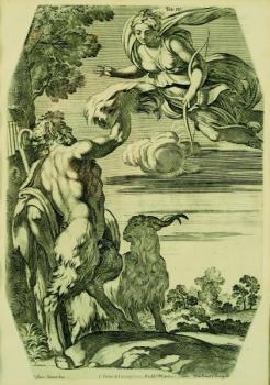 Faun a bohyně Diana Faun a bohyně Diana