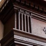 Monumentální zrcadlo v neorenesančním stylu  Monumentální zrcadlo v neorenesančním stylu