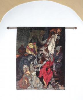 Gobelín / Tapiserie „Snímání z kříže” moderní poje Gobelín / Tapiserie „Snímání z kříže” moderní poje