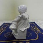 Keramická soška, děvčátko s miminkem - Bechyně Keramická soška, děvčátko s miminkem - Bechyně