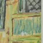 Barevná kresba – venkovská ulice Barevná kresba – venkovská ulice