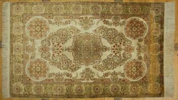 Celohedvábný koberec Hereke 231 X 134 cm Celohedvábný koberec Hereke 231 X 134 cm