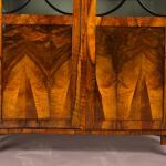 Biedermeier knihovna, cca 1830 Biedermeier knihovna, cca 1830