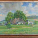 Obraz olej krajina Cína Jelínek Obraz olej krajina Cína Jelínek