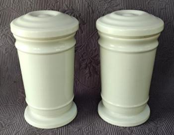 Lékárenské dózy, 19. stol. ( 2 ks )  Lékárenské dózy, 19. stol. ( 2 ks )