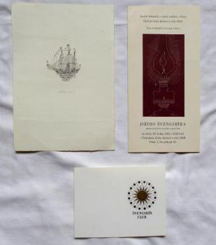 Jiří Švengsbír - Galeona, Švengsbír Club, Pozvánka Jiří Švengsbír - Galeona, Švengsbír Club, Pozvánka