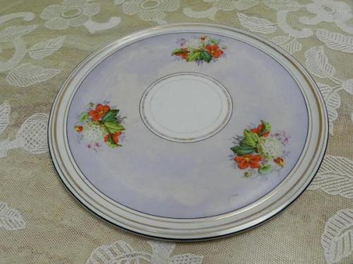 Kulatý porcelánový tác / podnos - Carlsbad, 19.st. Kulatý porcelánový tác / podnos - Carlsbad, 19.st.