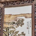 Čínský porcelánový panel s malbou dětí Čínský porcelánový panel s malbou dětí