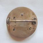 Stříbrná brož - hlava Krista Stříbrná brož - hlava Krista