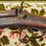 Bernard perkusní brokovnice, originál 19. století Bernard perkusní brokovnice, originál 19. století