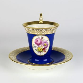 Koflík s miskou v empírovém stylu - Berlín Koflík s miskou v empírovém stylu - Berlín