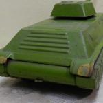 Větší ruský plechový tank, barva zelená Větší ruský plechový tank, barva zelená