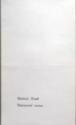 Vladimír Štindl - Vladimírské Variace Vladimír Štindl - Vladimírské Variace