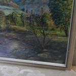 Obraz, zámek Náchod, signováno Obraz, zámek Náchod, signováno