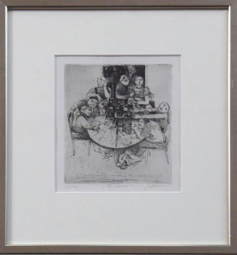 Signatura nečitelná - U stolu Signatura nečitelná - U stolu