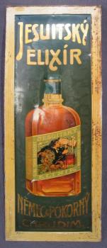 Jesuitský elixír (originál. plech. cedule) Jesuitský elixír (originál. plech. cedule)