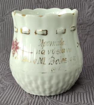 Hrnek - Mladá Boleslav,Upomínka na výstavu 1912 Hrnek - Mladá Boleslav,Upomínka na výstavu 1912