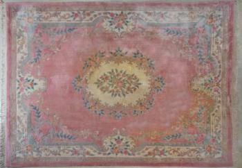 Čínský koberec s Evropským vzorem Aubusson 415X305 Čínský koberec s Evropským vzorem Aubusson 415X305