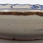 Fajánsový talíř se zubatým okrajem - Vyškov Fajánsový talíř se zubatým okrajem - Vyškov