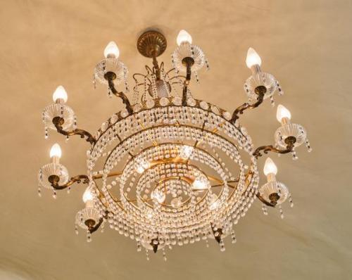 Luxusní křišťálový na lustr 14 žárovek Luxusní křišťálový na lustr 14 žárovek