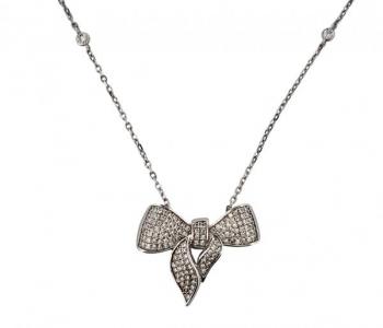 Stříbrný náhrdelník ”mašlička” Stříbrný náhrdelník ”mašlička”