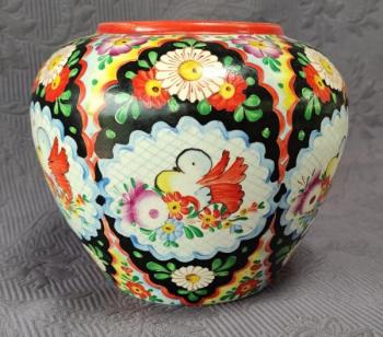 Váza, ruční malba, zn. Klenčí  Váza, ruční malba, zn. Klenčí