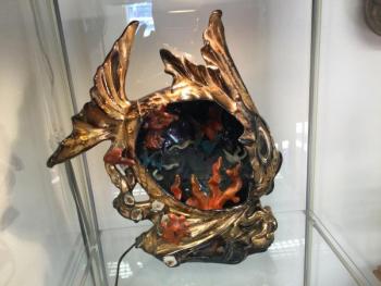 Keramická lampička ,ryba. Keramická lampička ,ryba.