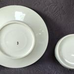 Šálek s podšálkem, porcelánka Loket  Šálek s podšálkem, porcelánka Loket