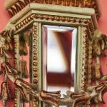 Novoklasicistní nástěnná aplika se zrcadly Novoklasicistní nástěnná aplika se zrcadly