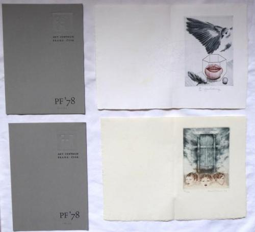 Karel Demel, Daniela Havlíčková - Dvě PF 1978, Art Karel Demel, Daniela Havlíčková - Dvě PF 1978, Art