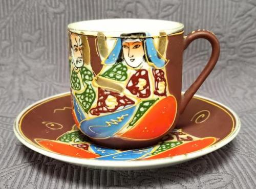 Šálek s podšálkem, Japan motiv  Šálek s podšálkem, Japan motiv