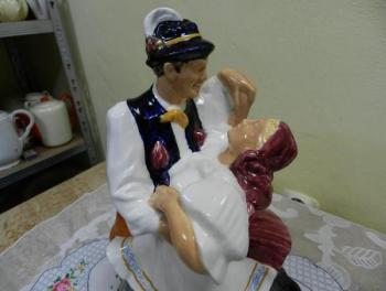 Taneční pár v národním kroji Taneční pár v národním kroji