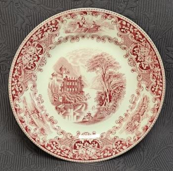 Dezertní talíř, zn. Maastricht, Anglie  Dezertní talíř, zn. Maastricht, Anglie