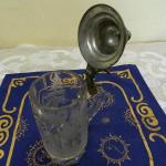 Broušený bohatě zdobený korbel / krýgl Broušený bohatě zdobený korbel / krýgl