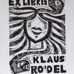 Olga Čechová - Čtyři ex libris, PF 1974 Olga Čechová - Čtyři ex libris, PF 1974