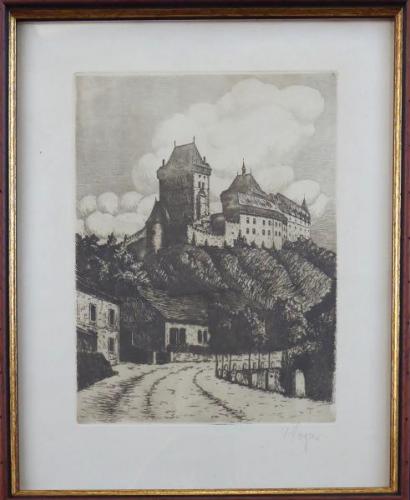 V. Voyer ? - Hrad Karlštejn V. Voyer ? - Hrad Karlštejn