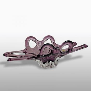 Mísa z hutního skla  -  Egermann  Mísa z hutního skla  -  Egermann