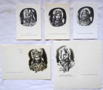 Vojtěch Cinybulk - Čeští panovníci, PF 1978, PF 19 Vojtěch Cinybulk - Čeští panovníci, PF 1978, PF 19