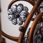 Starožitný delftský lustr velký Starožitný delftský lustr velký