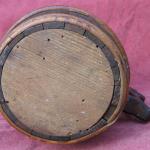 Korbel z několika druhů dřev, s intarzií Korbel z několika druhů dřev, s intarzií