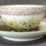 Šálek s podšálkem, zn. Pirkenhammer   Šálek s podšálkem, zn. Pirkenhammer